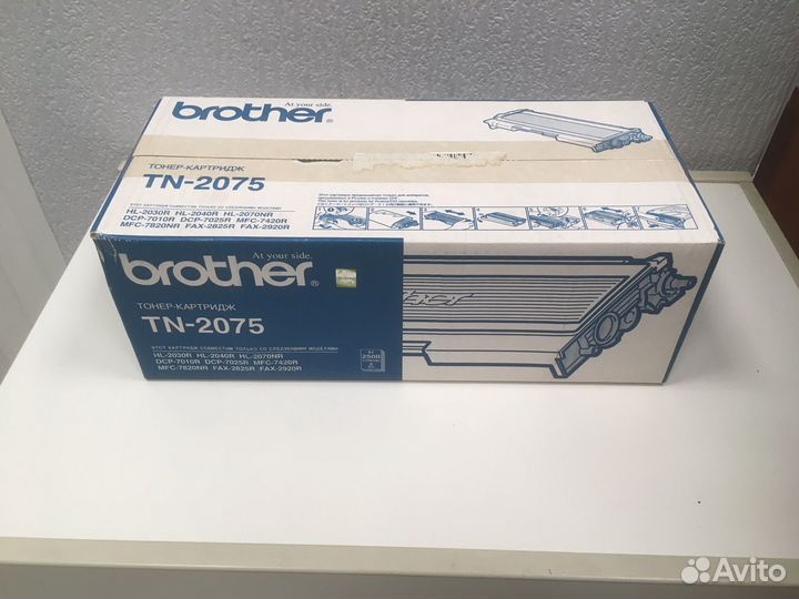 Картридж Brother TN-2075 оригинал