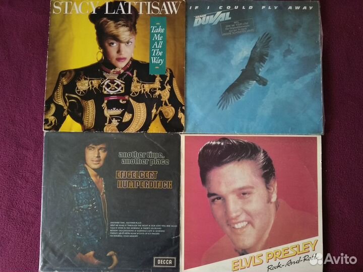 Грампластинки Stevie Wonder, Deep Purple, Elvis
