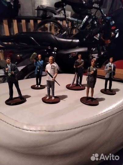 Фигурки из олова Сотрудники НТВ