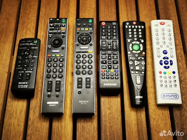 Пульт от тв, муз. центра Sony, Samsung и Amino