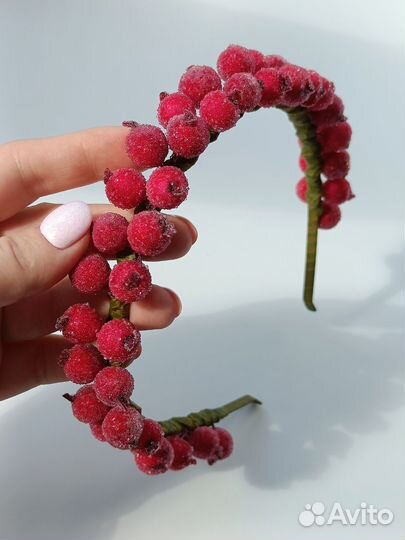 Ободок с ягодами