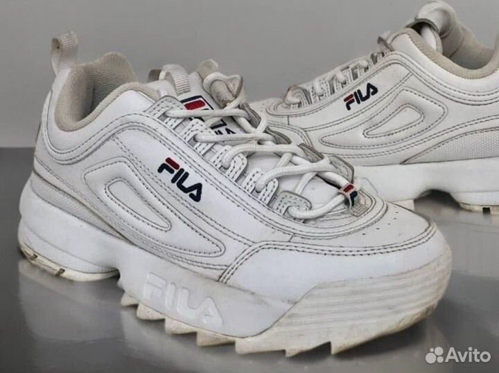 Кроссовки Fila Disruptor 2 кожаные Оригинал