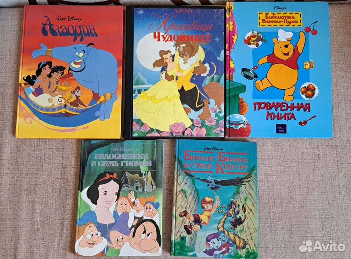Детские книги дисней (disney)