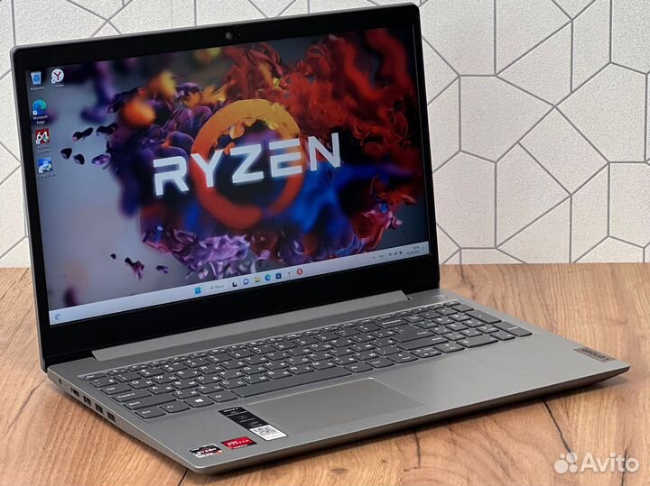Мощный Lenovo Ryzen 5 4500U/ 8GB DDR4/ SSD 256