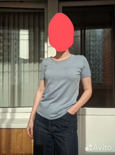 Трикотажная футболка из вискозы - 46 (M)