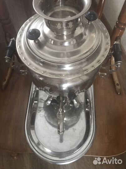 Самовар электрический 3 литра с подносом