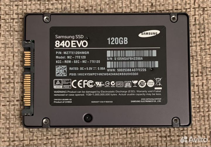 SSD Samsung 840 EVO