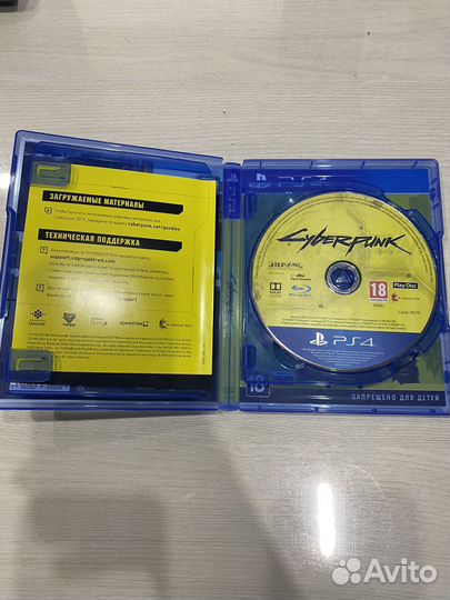 Cyberpunk 2077 ps4 диск