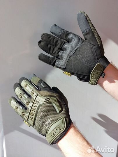 Перчатки тактические Механикс M-Pact печатки олива