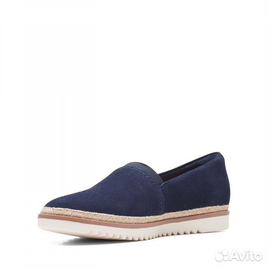 Женские балетки Clarks Serena Paige 26165070 синий