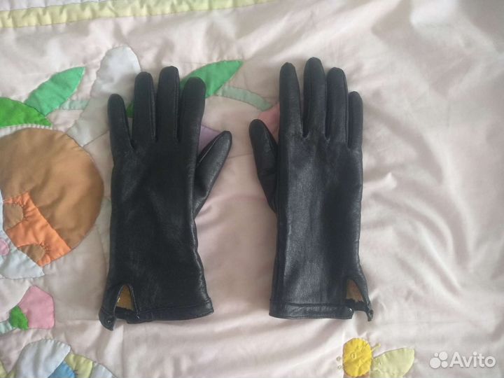 Перчатки натуральная кожа