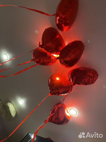 Воздушный шар 10 шт сердце