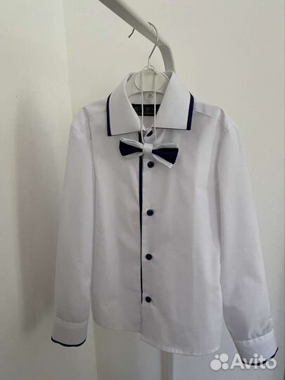 Рубашка детская для мальчика праздничная 116/122