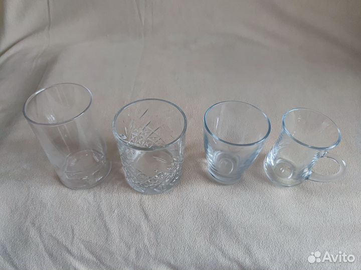 Бокалы, стаканы пакетом. Кружки