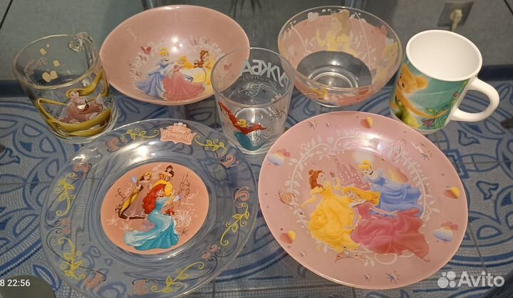 Набор столовой посуды Принцессы