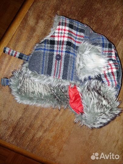 Шапка ушанка для мальчика авиатор