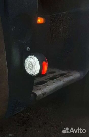 Фонари 12/24в габар К-кт по 2шт Рожки 5 см высота