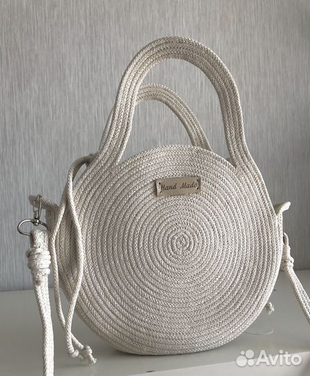 Сумка круглая летняя