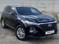 Hyundai Santa Fe 2.2 AT, 2019, 96 750 км, с пробегом, цена 3 299 000 руб.