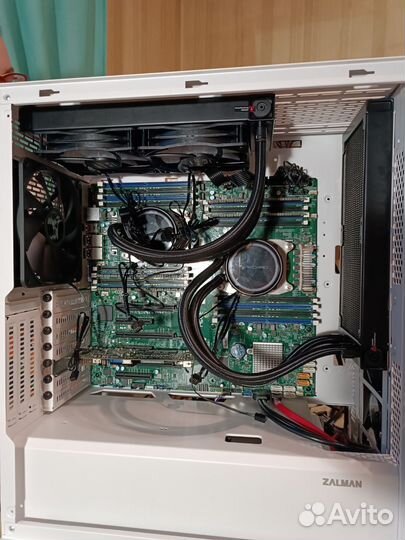 Рабочая станция supermicro, 2x e5 2680v4