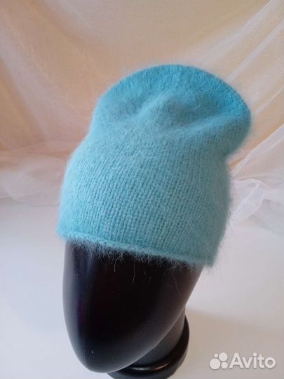 Шапочки бини на весну. Пух норки