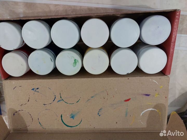 Гуашь и акварель. За всё