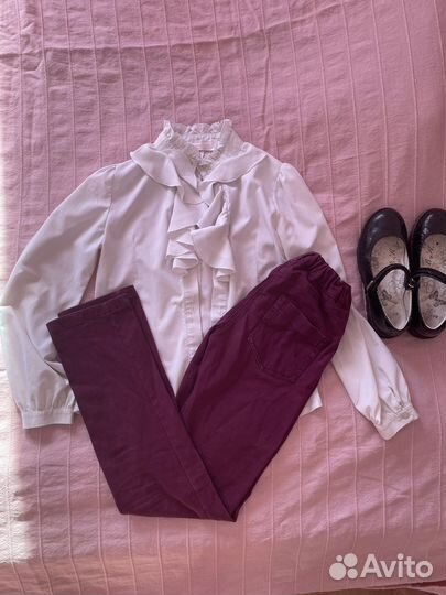 Форма бордовая 134 размер