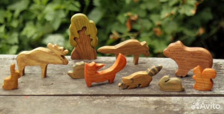 Деревянные экологичные игрушки