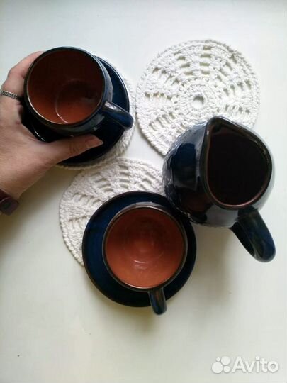 Кофейная пара с молочником