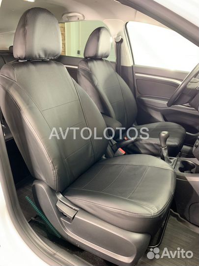 Чехлы Экокожа линия LADA Kalina 2