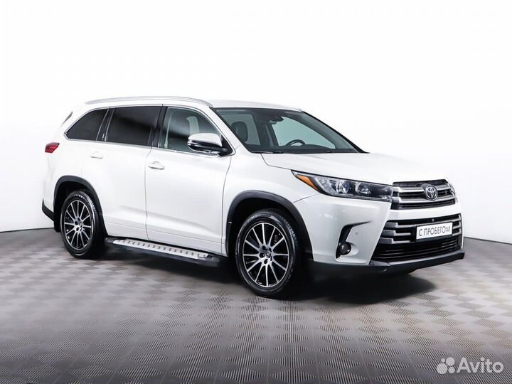 Toyota Highlander 3.5 AT, 2018, 126 716 км