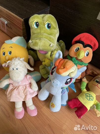 Мягкие игрушки музыкальные