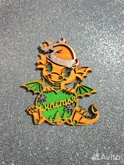 Елочные украшения ручной работы