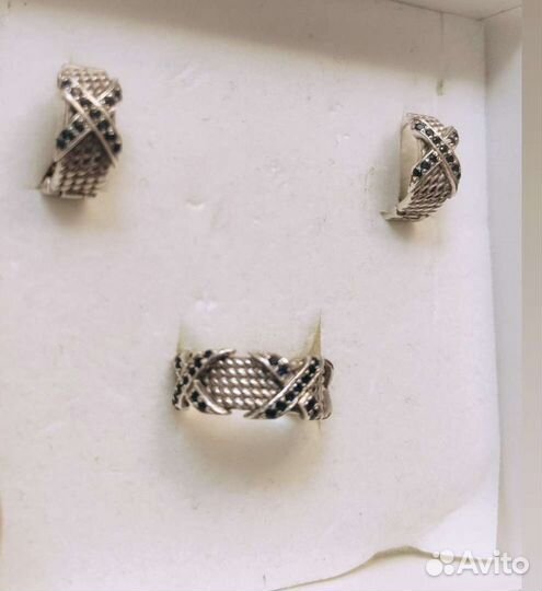 Серебряный набор