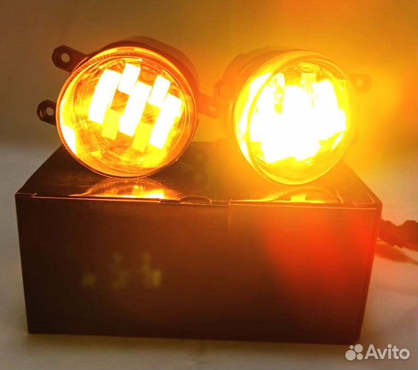 Фары птф Тойота 80W два режима лед Новые