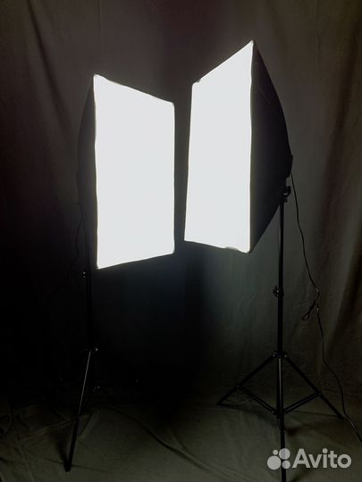 Софтбоксы с лампами+сумка