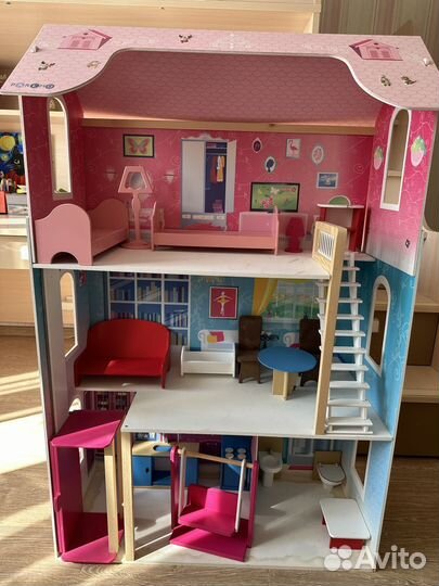 Домик кукольный для барби