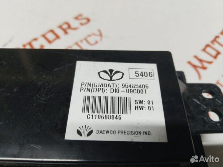 Информационный дисплей Chevrolet Captiva C140 2.4