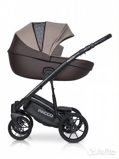Детская коляска Riko Basic Pacco 2в1 Mokka
