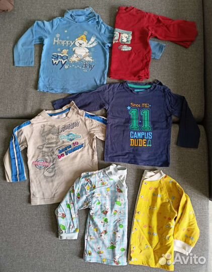 Вещи пакетом на мальчика, разм. 80-86