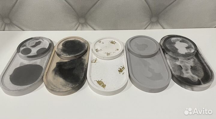 Поднос из гипса