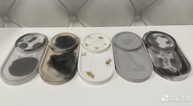 Поднос из гипса