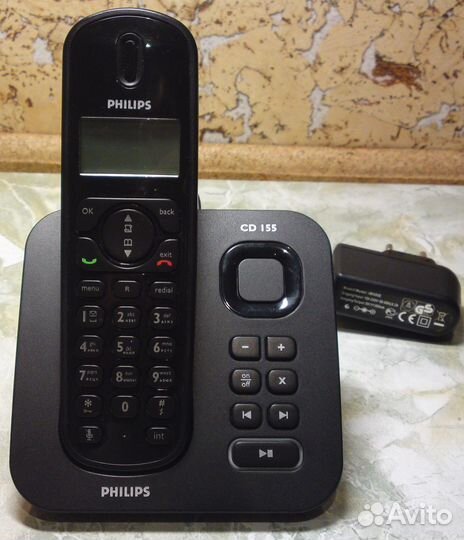 Радиотелефон Philips CD 155 с автоответчиком