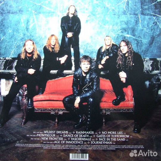 Виниловая пластинка Iron Maiden dance OF death (18