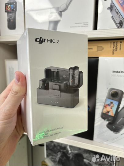 Микрофон DJI Mic 2 (2 TX + 1 RX + Charging Case)