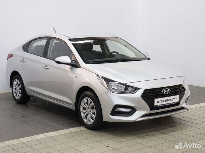 Hyundai Solaris 1.4 МТ, 2019, 83 000 км