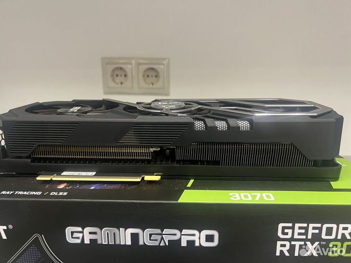 Видеокарта RTX 3070 GamingPro OC 8gb Palit