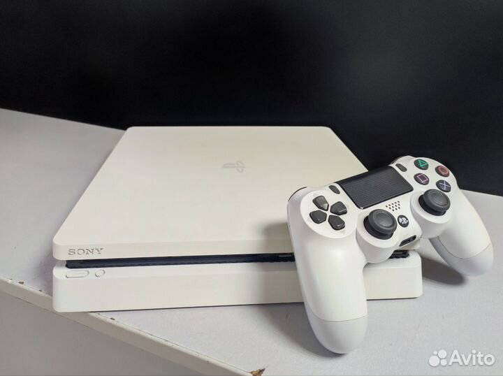 Игровая приставка PS4 Slim 500GB White