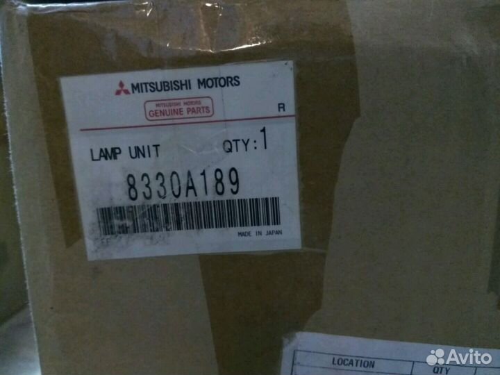 Фонарь задний левый grandis