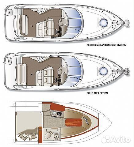 Яхта Four Winns 258